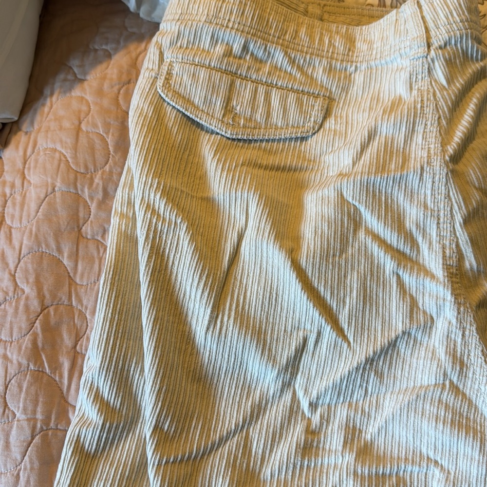 Kahala Beige Corduroy Shorts